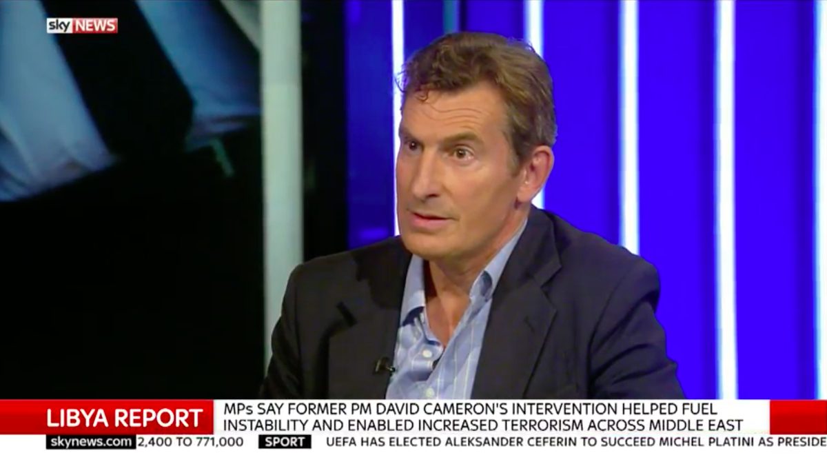 Rupert Wieloch interviewed on Sky News