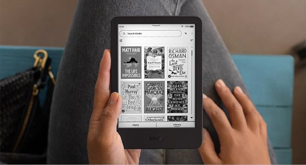 Reading an ebook on screen